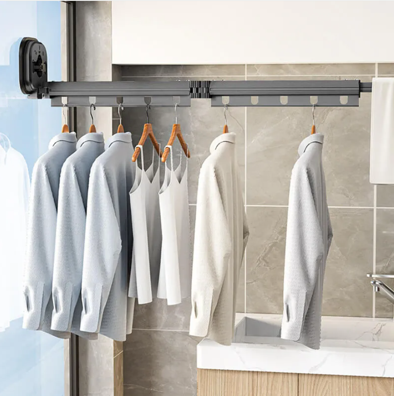 GNLU-STORE ™ | Retractable Clothes Drying Rack - Space Saver